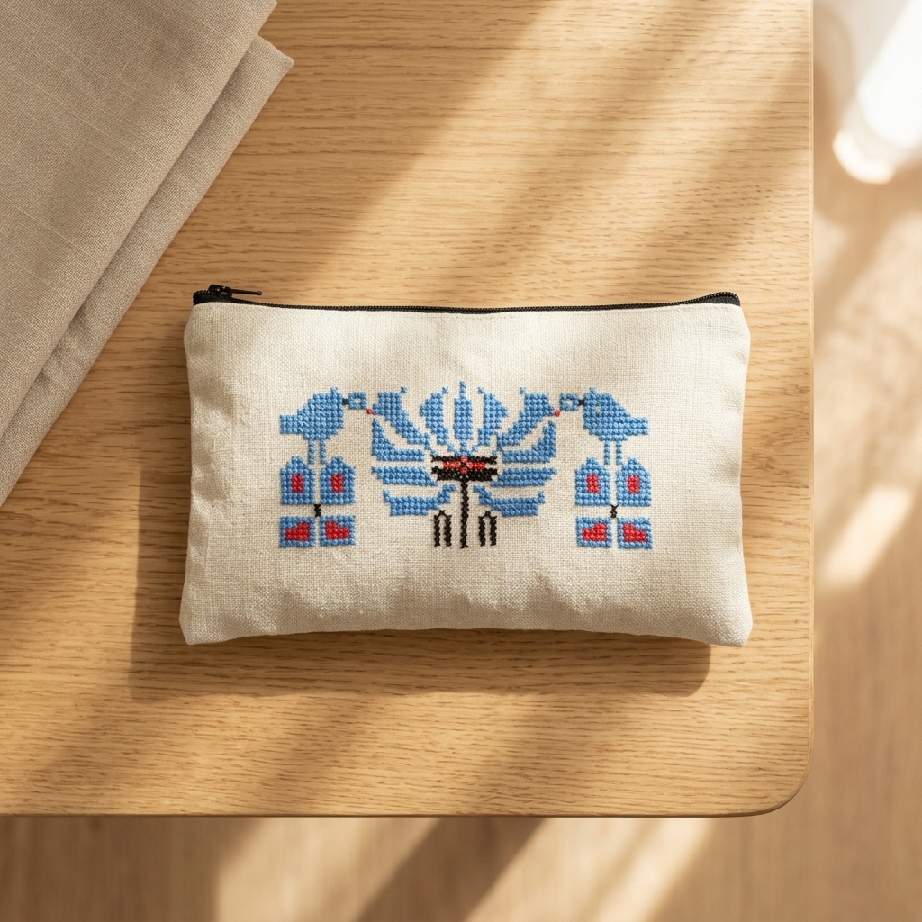 Embroidery Pencil Case