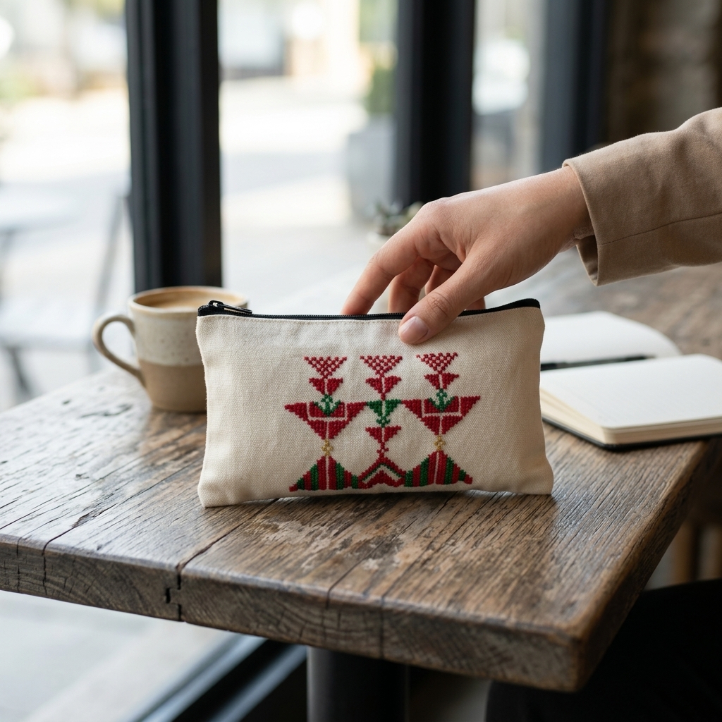Embroidery Pencil Case Saro, Saro w Hijabat
