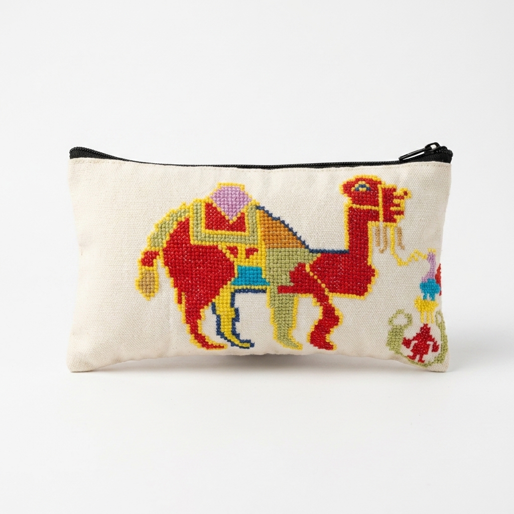 Embroidery Pencil Case