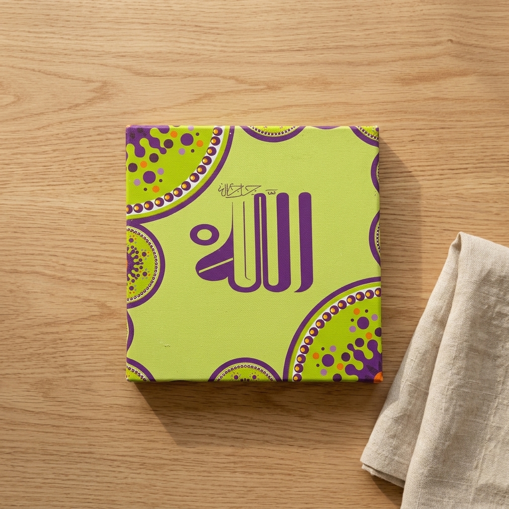 Canvas Art Set – Allah & Muhammad