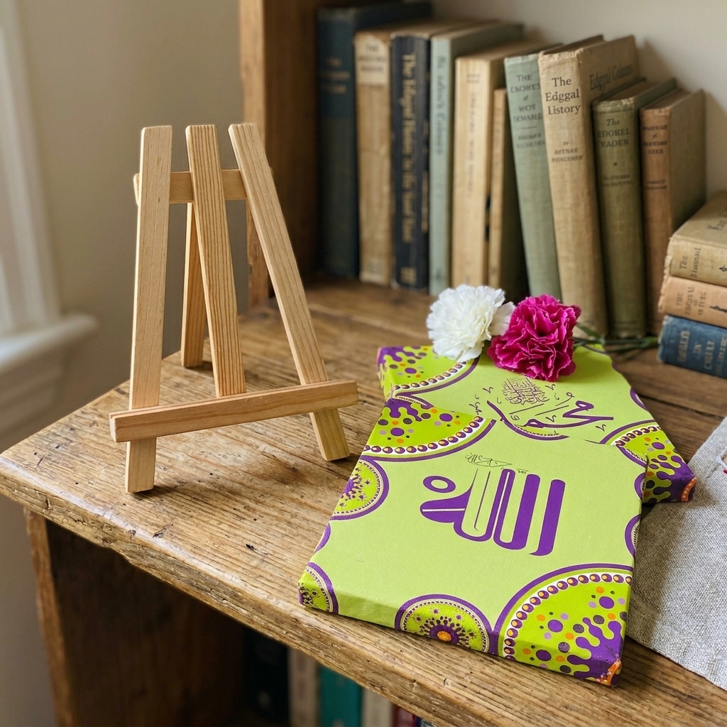 Canvas Art Set – Allah & Muhammad