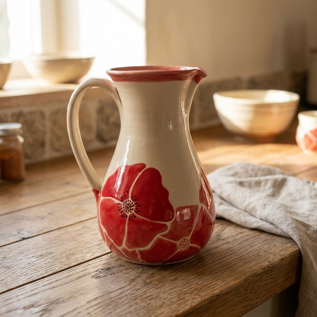 Handmade Ceramic Water Jar