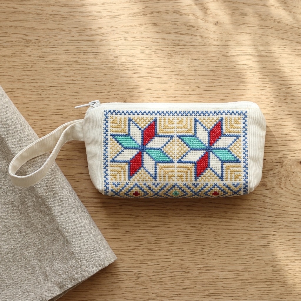 Handmade Embroidered Multi - Purpose Case
