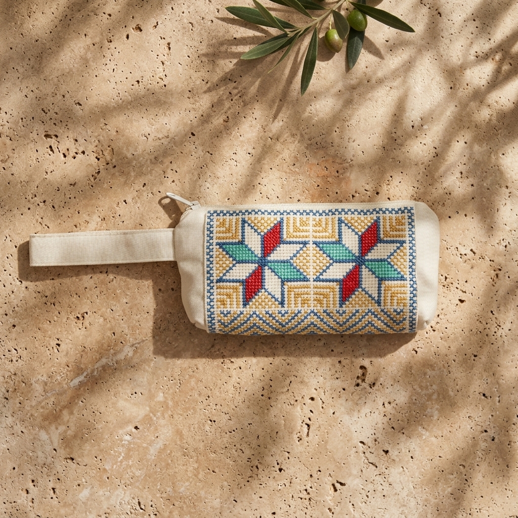 Handmade Embroidered Multi - Purpose Case