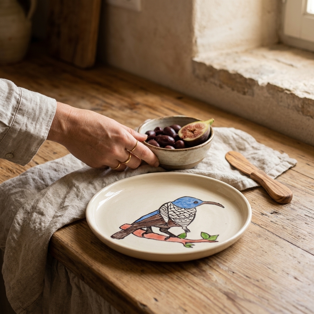 Ceramic Fruit Plate