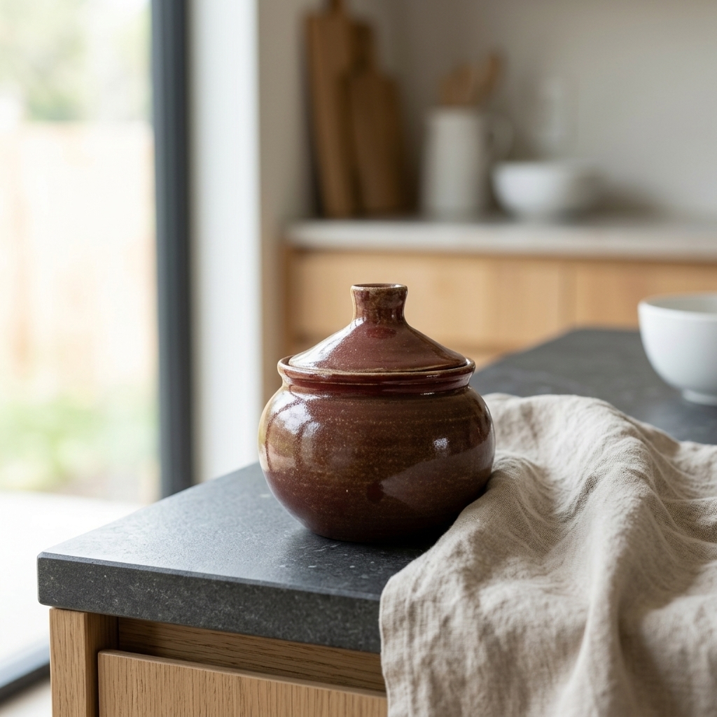 Handmade Ceramic Sugar Bowl