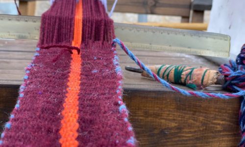 Palestinian Loom Weaving